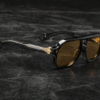 Sunglasses Model Wildhorse in Color Falcon with Dandelion Gradient lenses from Jacques Marie Mage's collection