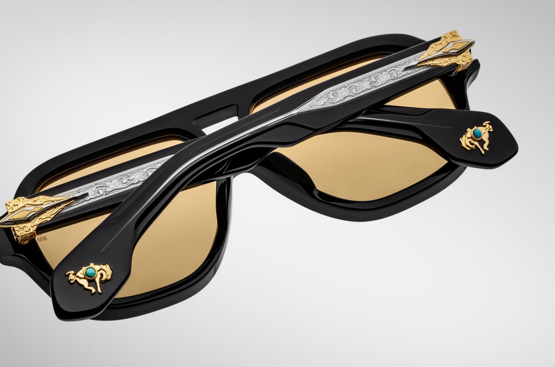 Sunglasses Model Wildhorse in Color Falcon with Dandelion Gradient lenses from Jacques Marie Mage's collection