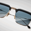 Sunglasses Model Worland in Color Hades with Hudson Glass lenses from Jacques Marie Mage's collection