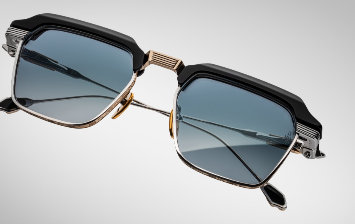 Sunglasses Model Worland in Color Hades with Hudson Glass lenses from Jacques Marie Mage's collection