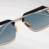 Sunglasses Model Worland in Color Hades with Hudson Glass lenses from Jacques Marie Mage's collection