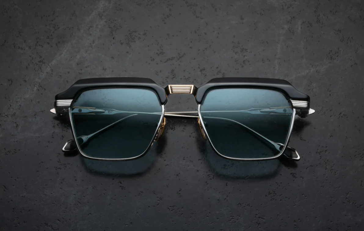 Sunglasses Model Worland in Color Hades with Hudson Glass lenses from Jacques Marie Mage's collection