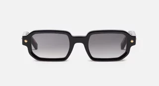 Sunglasses Model Project06 in C100 with grey gradient lenses from John Dalia