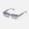 Sunglasses Model Project06 in C159 with dark blue gradient lenses from John Dalia