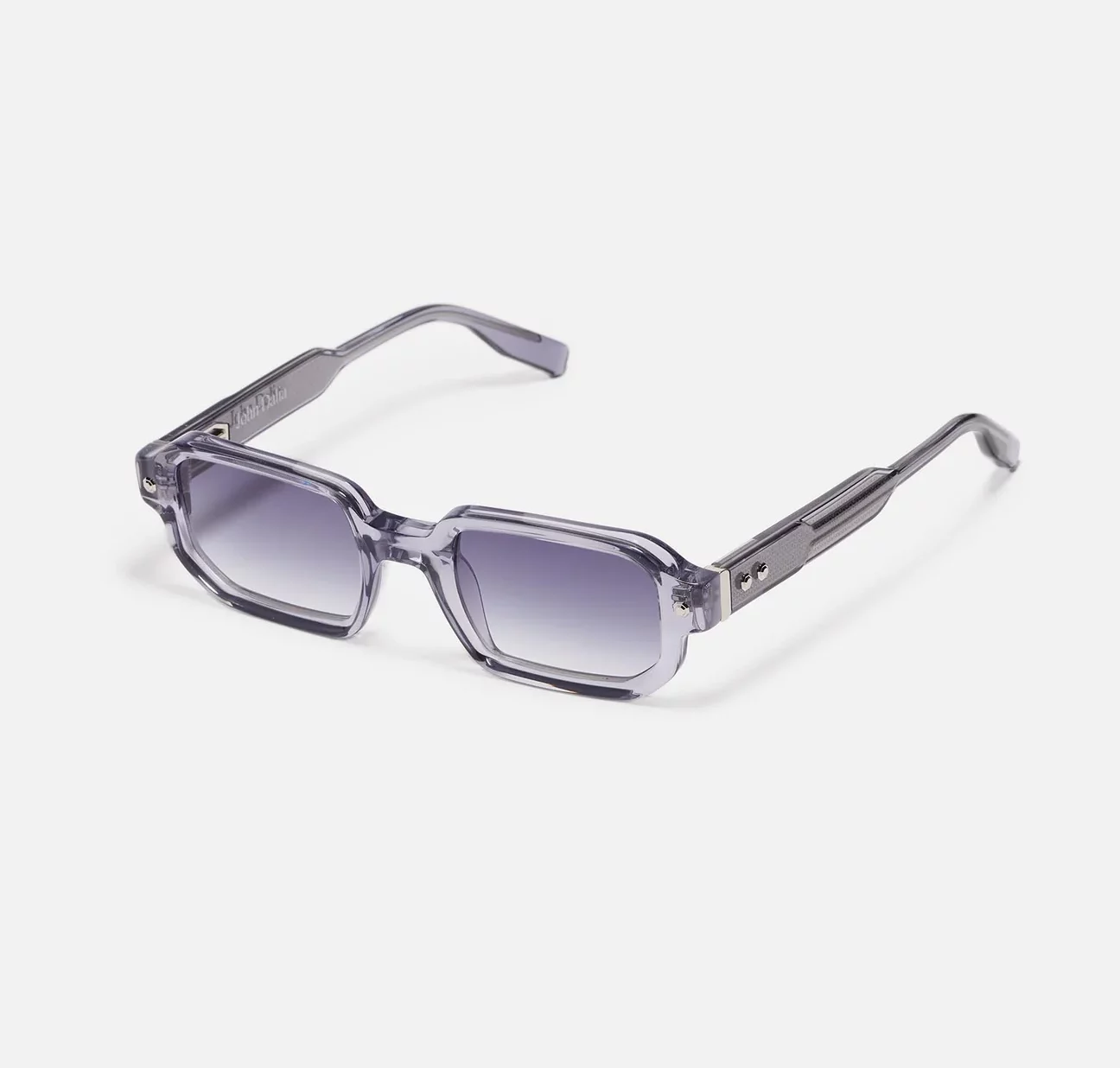 Sunglasses Model Project06 in C159 with dark blue gradient lenses from John Dalia