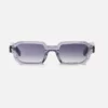 Sunglasses Model Project06 in C159 with dark blue gradient lenses from John Dalia