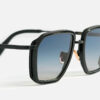 Sunglasses Model André 2.0 in C303 with light blue gradient lenses from John Dalia