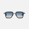 Sunglasses Model André 2.0 in C303 with light blue gradient lenses from John Dalia