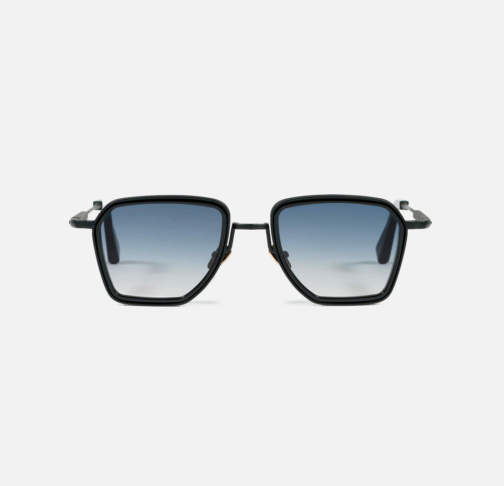 Sunglasses Model André 2.0 in C303 with light blue gradient lenses from John Dalia