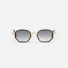 Sunglasses Model Keaton in C114 with grey gradient lenses from John Dalia