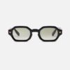 Sunglasses Model Project05 in C106 with clear green gradient lenses from John Dalia