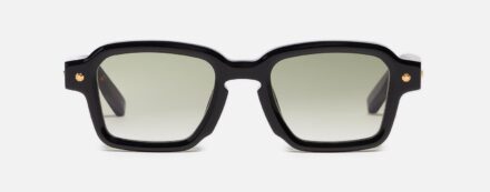 Sunglasses Model Project07 in C106 with clear green gradient lenses from John Dalia