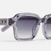 Sunglasses Model Project07 in C159 with dark blue gradient lenses from John Dalia