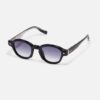 Sunglasses Model Project10 in C109 with dark blue gradient lenses from John Dalia