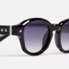 Sunglasses Model Project10 in C109 with dark blue gradient lenses from John Dalia