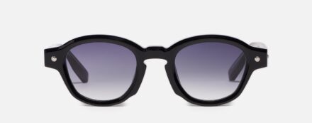 Sunglasses Model Project10 in C109 with dark blue gradient lenses from John Dalia