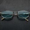Sunglasses Model Hardin in Color Gaia with Vintage Blue Glass lenses from Jacques Marie Mage's collection