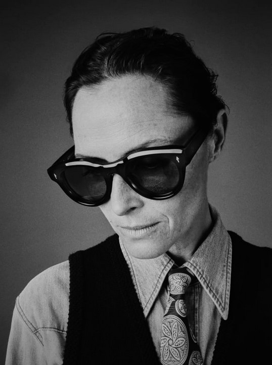 Sunglasses Model Molitor in color Noir with Cerulean CR39 Lenses from Jacques Marie Mage