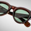 Sunglasses Model Molitor in color Zoltar with Vintage Green CR39 Lenses from Jacques Marie Mage