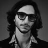 Sunglasses Model Molitor in color Zoltar with Vintage Green CR39 Lenses from Jacques Marie Mage