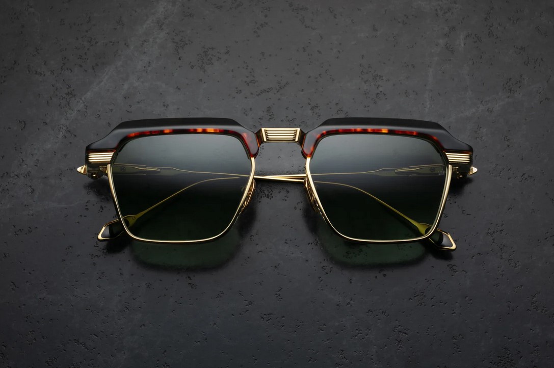 Sunglasses Model Worland in Color Hera with Brush Glass lenses from Jacques Marie Mage's collection