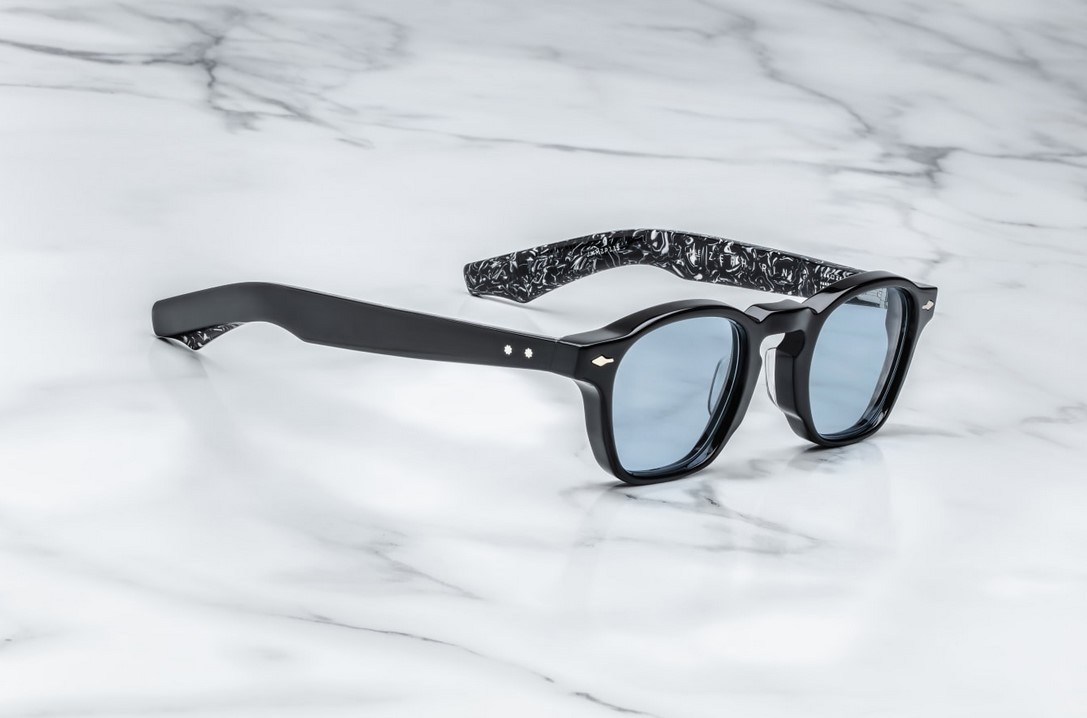 Sunglasses Model Zephirin in Polaris with Blue Bird lenses from Jacques Marie Mage