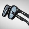 Sunglasses Model Zephirin in Polaris with Blue Bird lenses from Jacques Marie Mage
