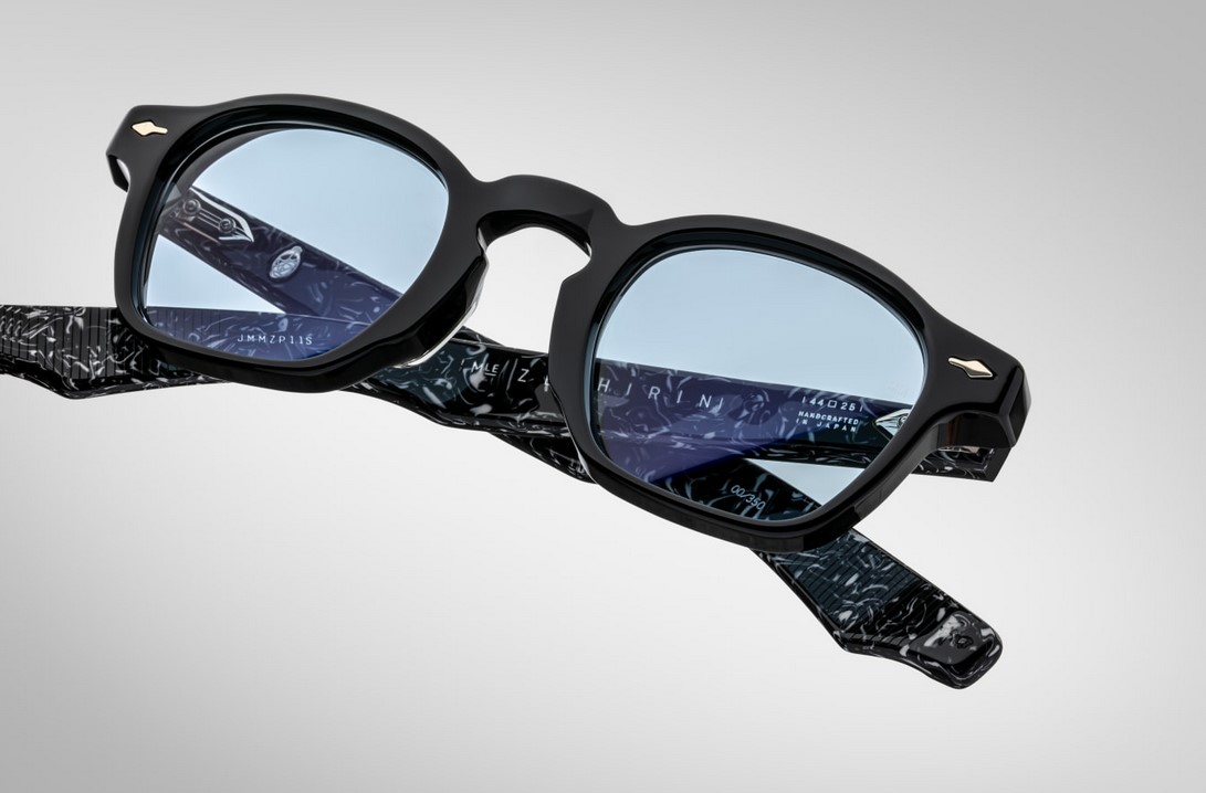 Sunglasses Model Zephirin in Polaris with Blue Bird lenses from Jacques Marie Mage