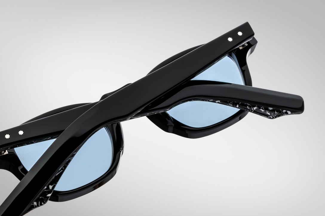 Sunglasses Model Zephirin in Polaris with Blue Bird lenses from Jacques Marie Mage