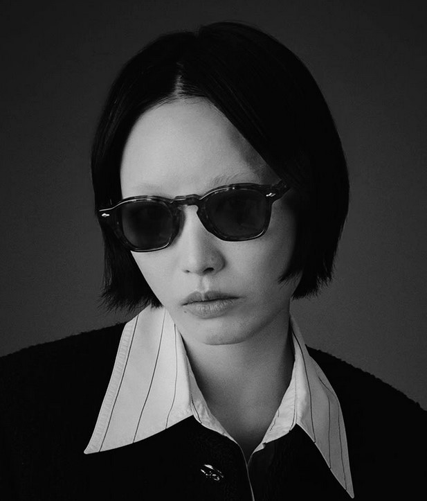 Sunglasses Model Zephirin in Polaris with Blue Bird lenses from Jacques Marie Mage