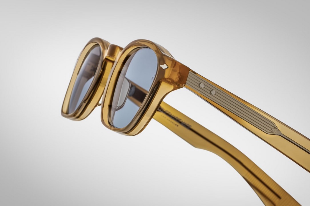 Sunglasses Model Zephirin in Saffron with Pebble lenses from Jacques Marie Mage
