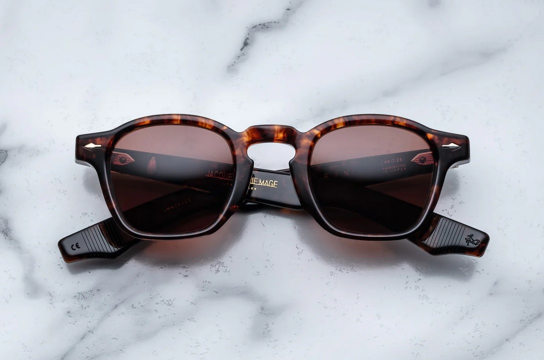 Sunglasses Model Zephirin in Samoa with Sienna lenses from Jacques Marie Mage