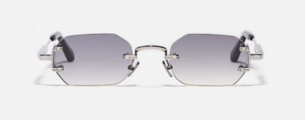 Sunglasses Model Amaru in Color C520 with Grey gradient lenses from John Dalia