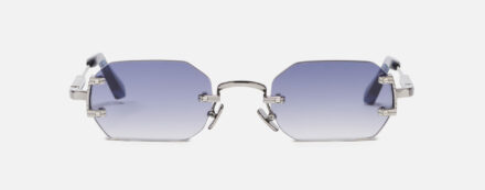 Sunglasses Model Amaru in Color C524 with Dark Blue gradient lenses from John Dalia