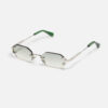 Sunglasses Model Amaru in Color C541 with Grey gradient lenses from John Dalia
