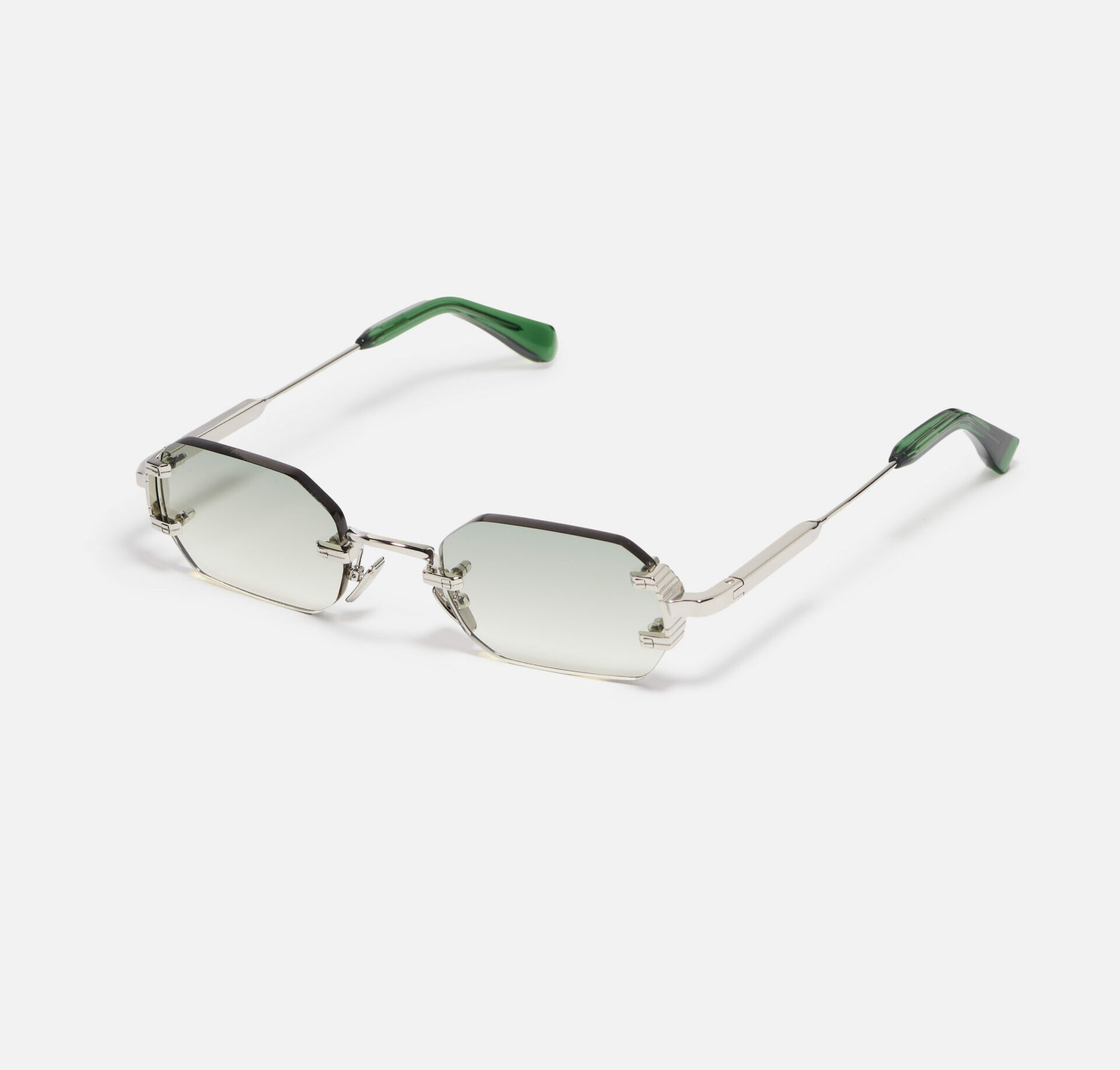 Sunglasses Model Amaru in Color C541 with Grey gradient lenses from John Dalia