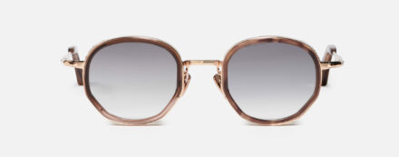 Sunglasses Model Gina in C126 with Grey Gradient lenses from John Dalia