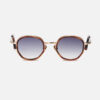 Sunglasses Model Gina in C151 with Dark Blue Gradient lenses from John Dalia