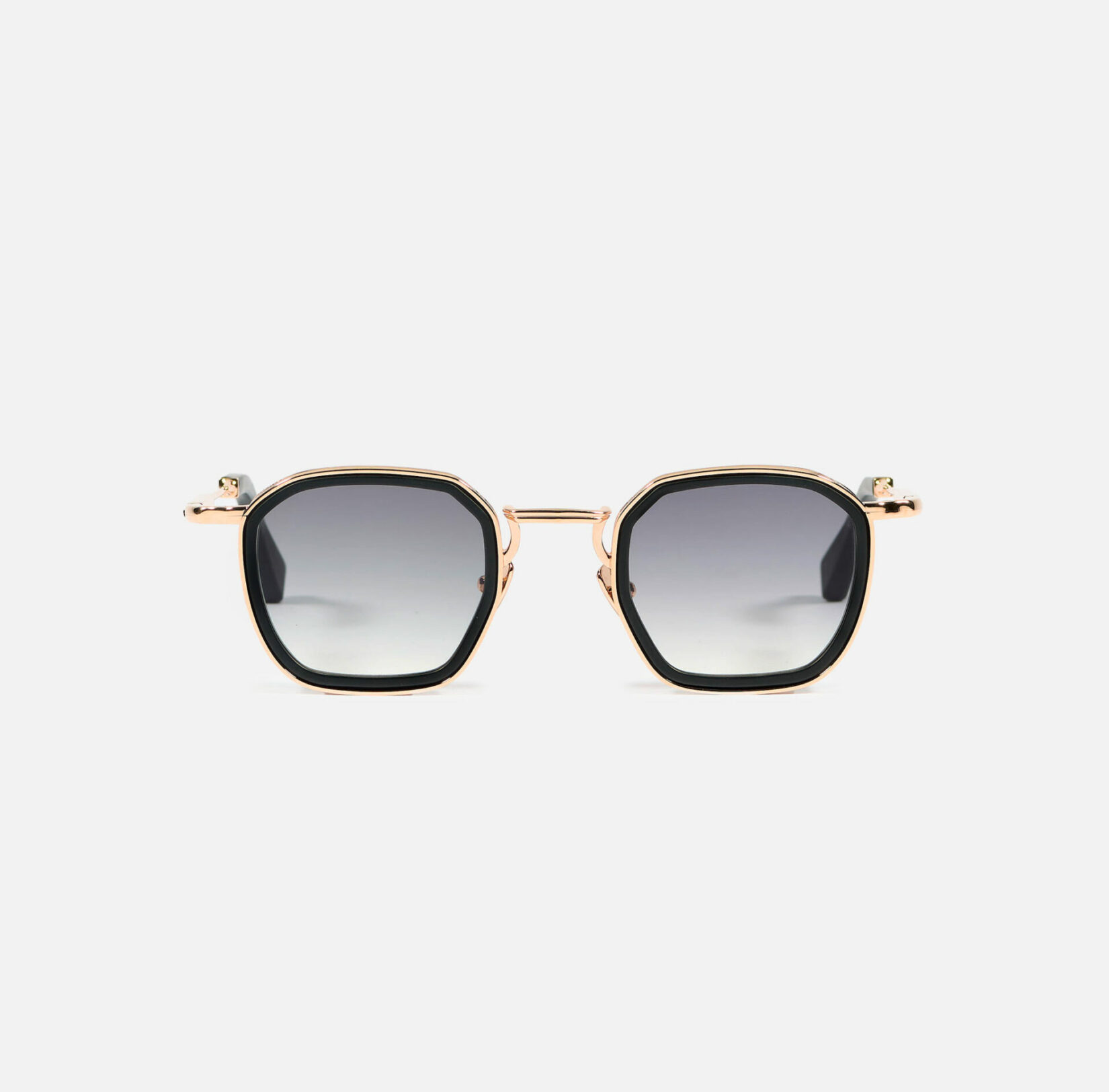 Sunglasses Model Léo in C114 with Grey Gradient lenses from John Dalia