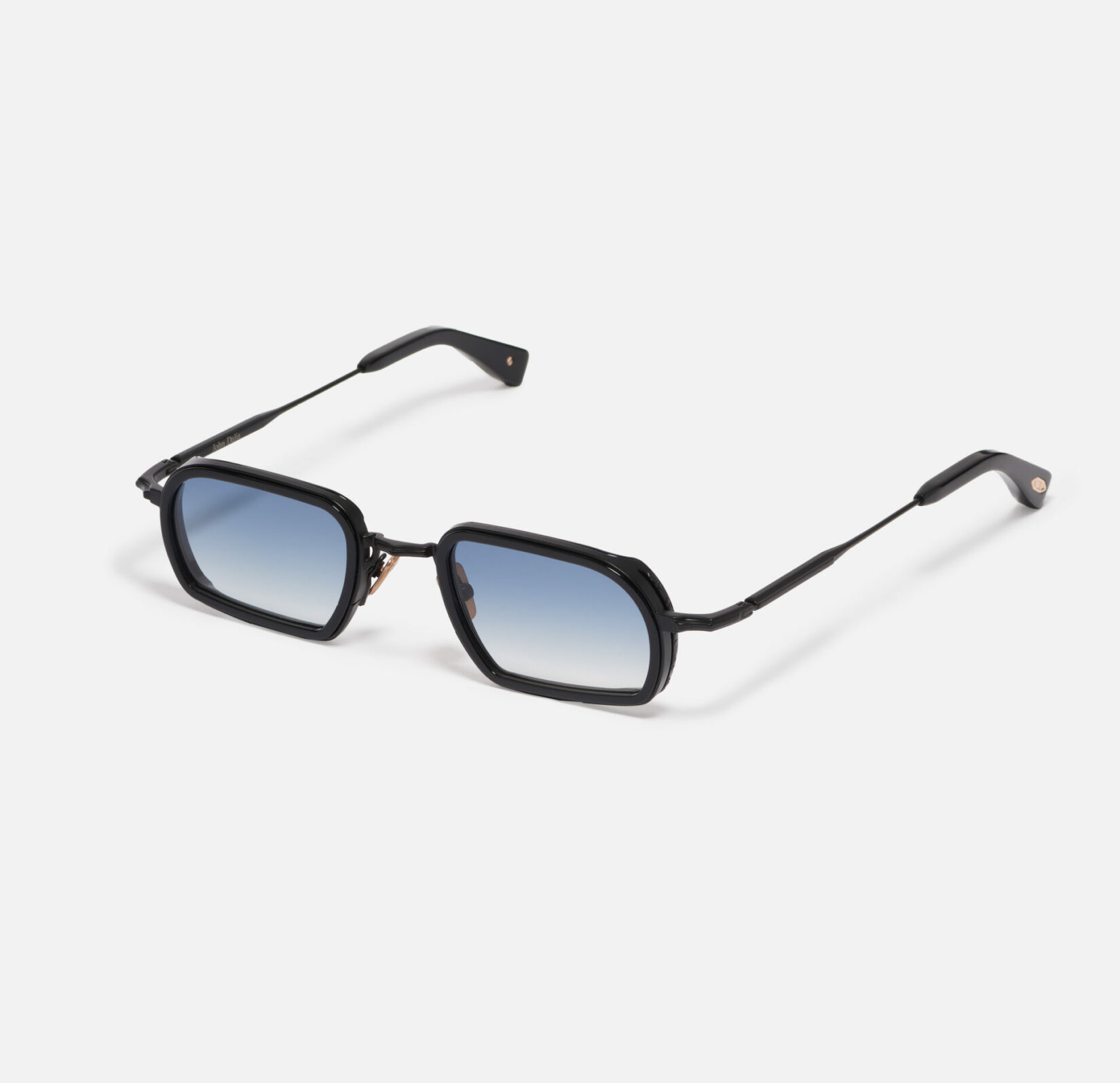 Sunglasses Model Martin in C303 with Light Blue Gradient lenses from John Dalia