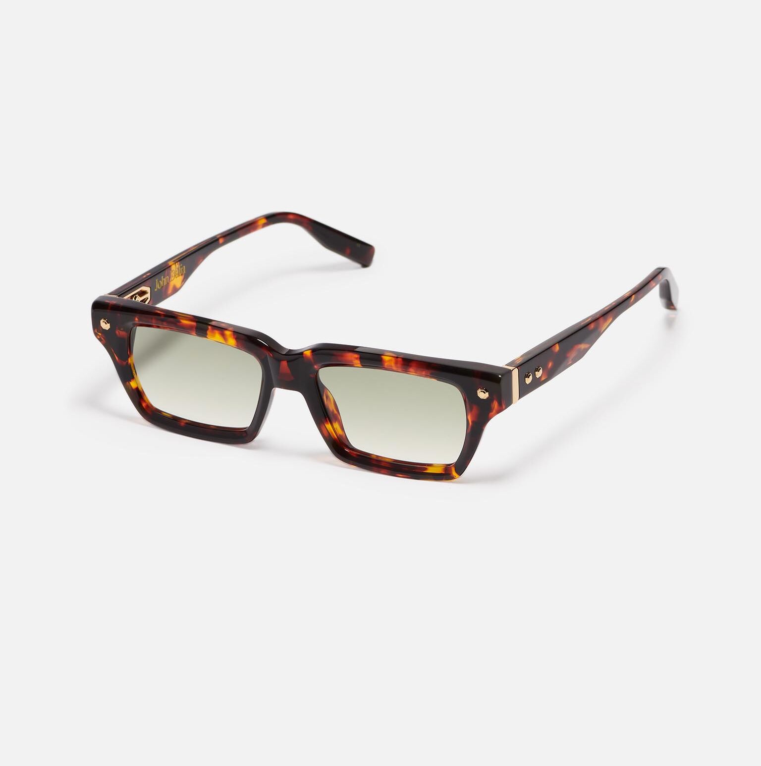 Sunglasses Model Project04 in C141 with Clear Green lenses from John Dalia