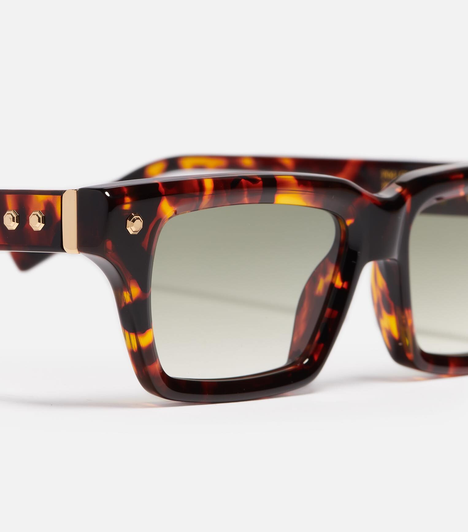 Sunglasses Model Project04 in C141 with Clear Green lenses from John Dalia