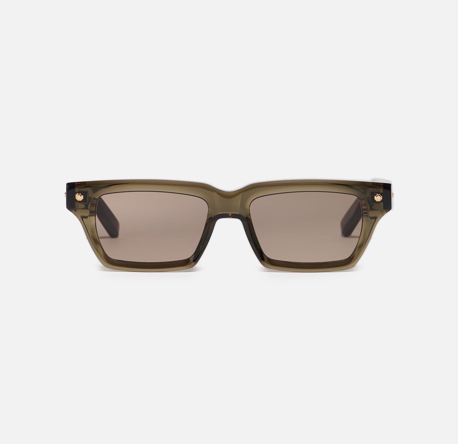 Sunglasses Model Project04 in C162 with Solid Brown lenses from John Dalia