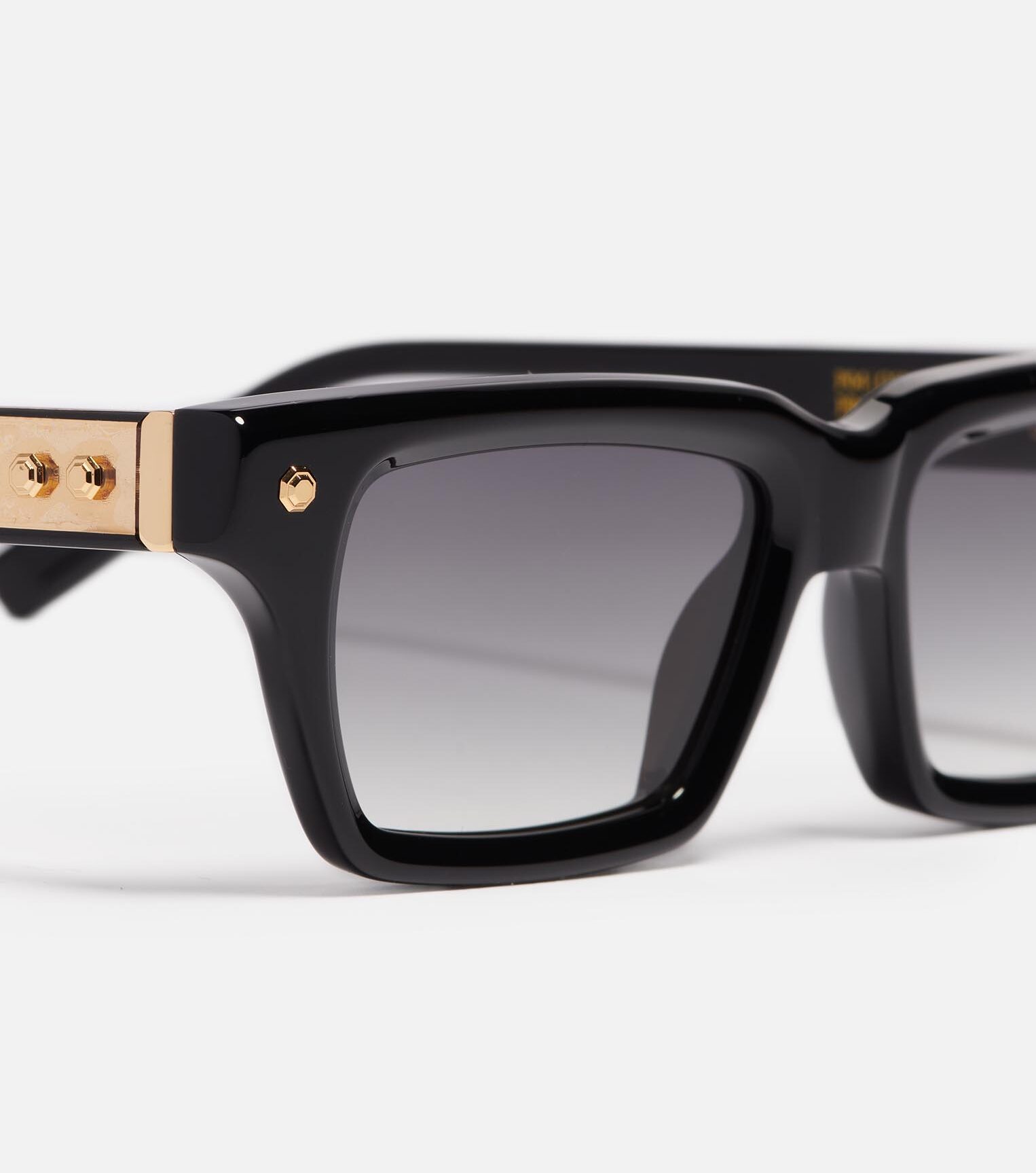 Sunglasses Model Project04 in C600 with Solid Black lenses from John Dalia