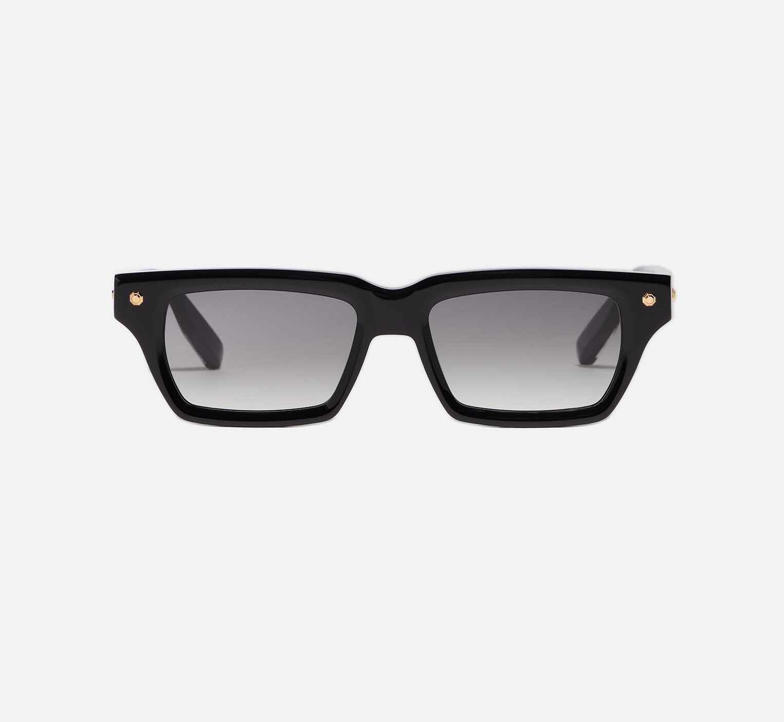 Sunglasses Model Project04 in C600 with Solid Black lenses from John Dalia