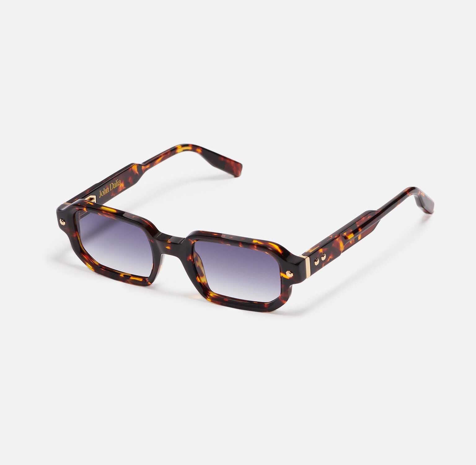 Sunglasses Model Project06 in C142 with Dark Blue gradient lenses from John Dalia