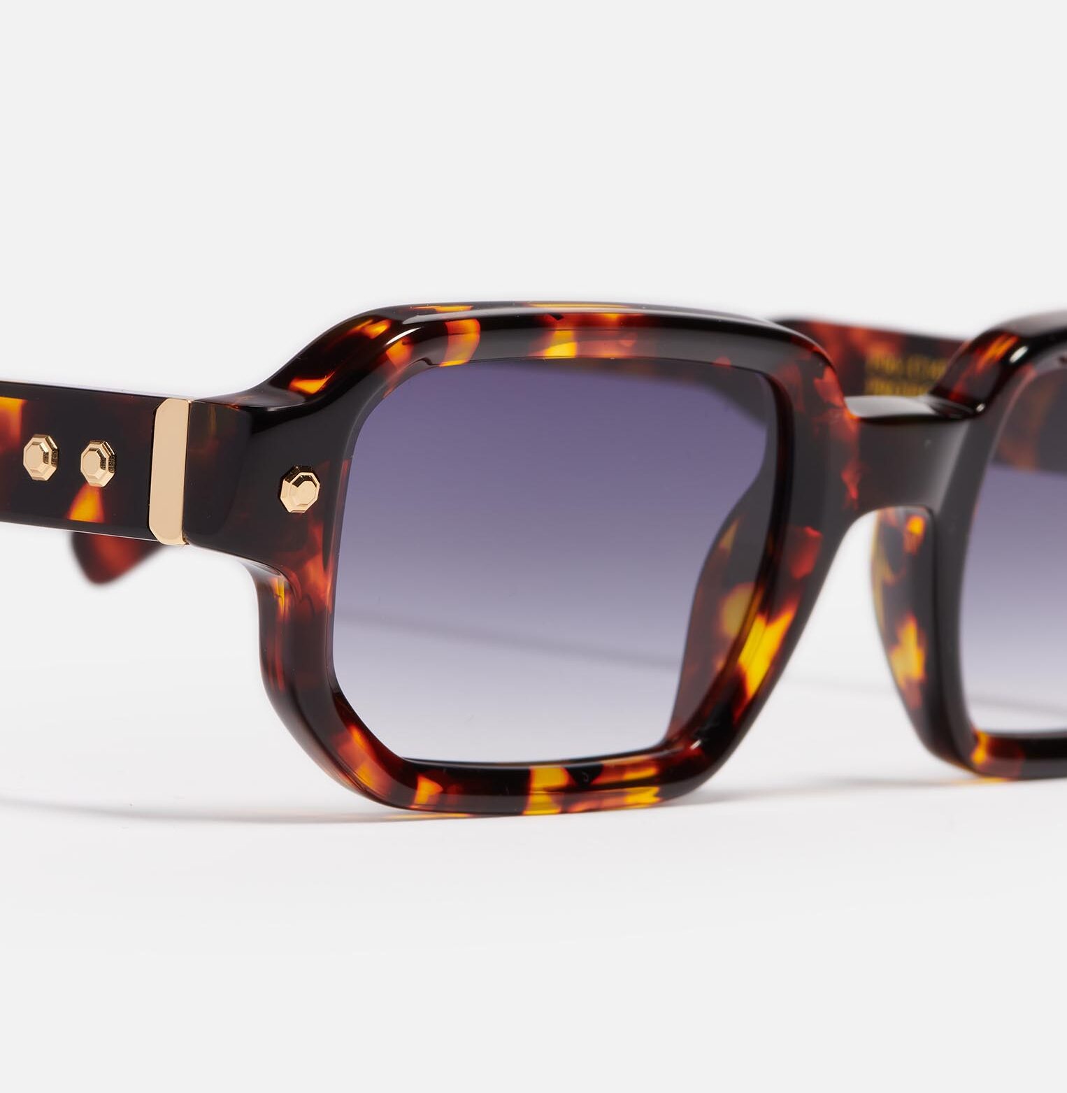 Sunglasses Model Project06 in C142 with Dark Blue gradient lenses from John Dalia