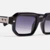 Sunglasses Model Project06 in C605 with Dark Blue gradient lenses from John Dalia