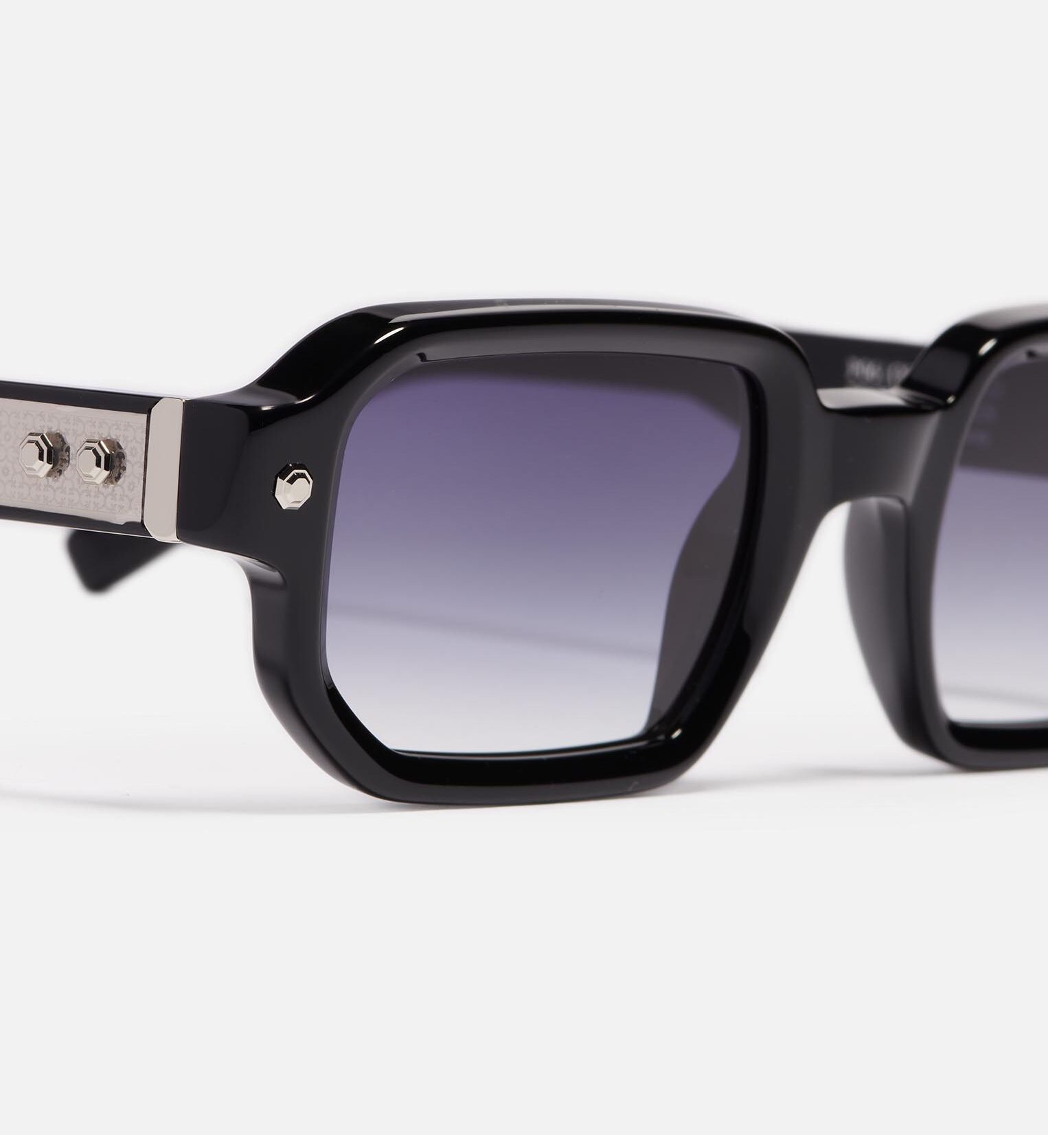 Sunglasses Model Project06 in C605 with Dark Blue gradient lenses from John Dalia