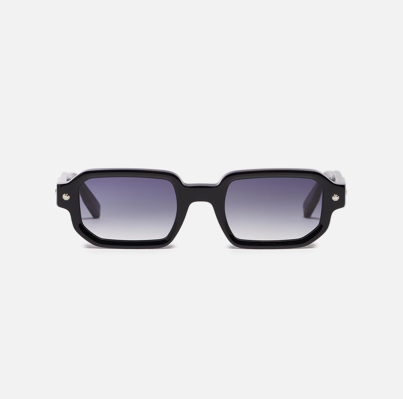 Sunglasses Model Project06 in C605 with Dark Blue gradient lenses from John Dalia